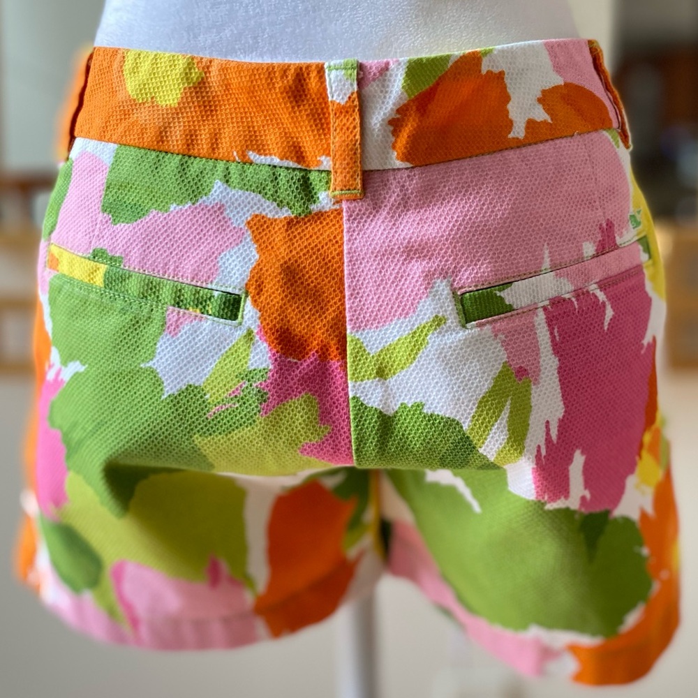 Vineyard Vines Garden Party Floral Shorts sz 4 - Picture 3 of 12
